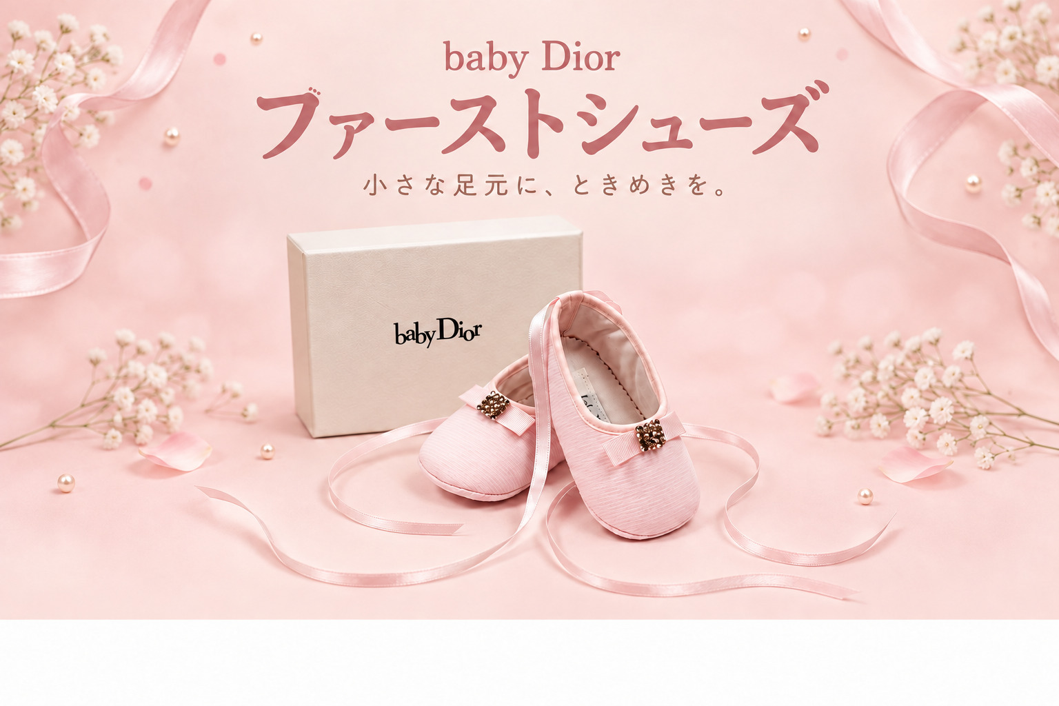 baby Diorのファーストシューズの買取実績
