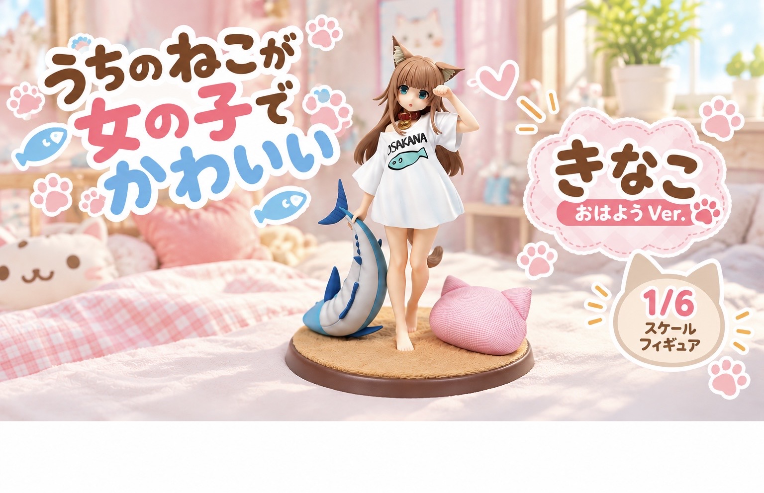 『うちのねこが女の子でかわいい』1/6スケールフィギュアの買取実績